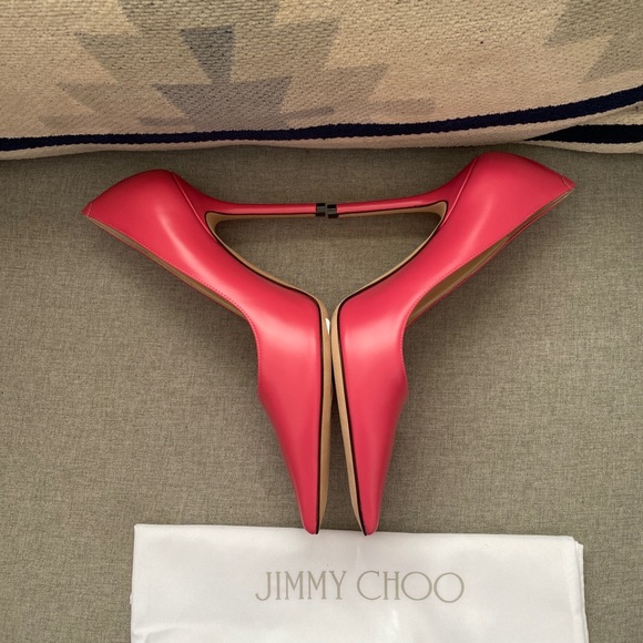 Jimmy Choo Love 100 bubble Pink NWT 35 - Picture 3 of 12